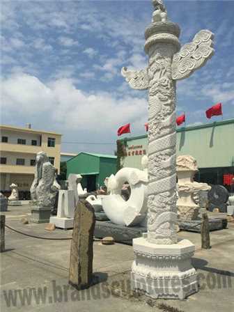 Outdoor Garden Ornaments Hot Selling Circle Stone Statue